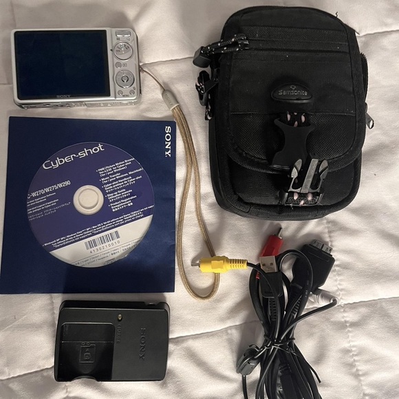 Sony Silver Digital Camera with 12.1 MP - Picture 4 of 6